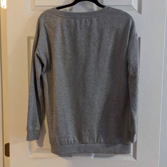 Vero Moda Grey Graphic Sweater - Picture 5 of 5